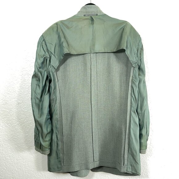 Ermenegildo Zegna Soft Wool/Silk Blend Loose Knit Unstructured Blazer Men's 42 - Picture 14 of 14